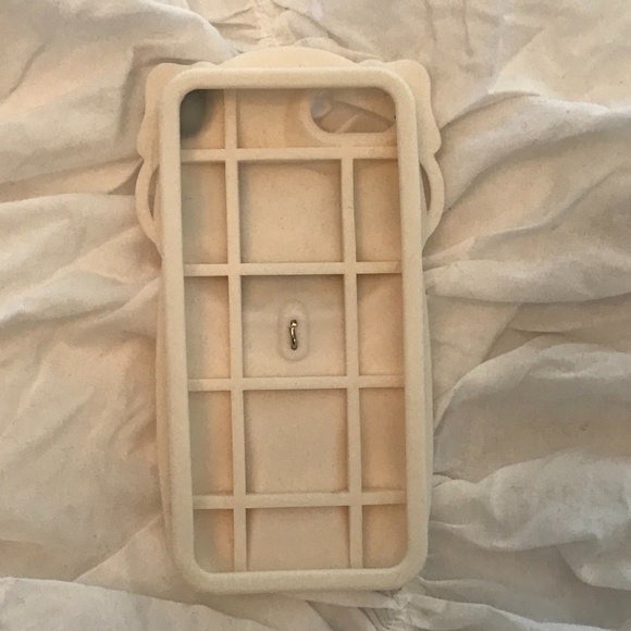 5S IPhone Case White Pug - Picture 2 of 2